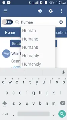 English To Somali Dictionary android App screenshot 1